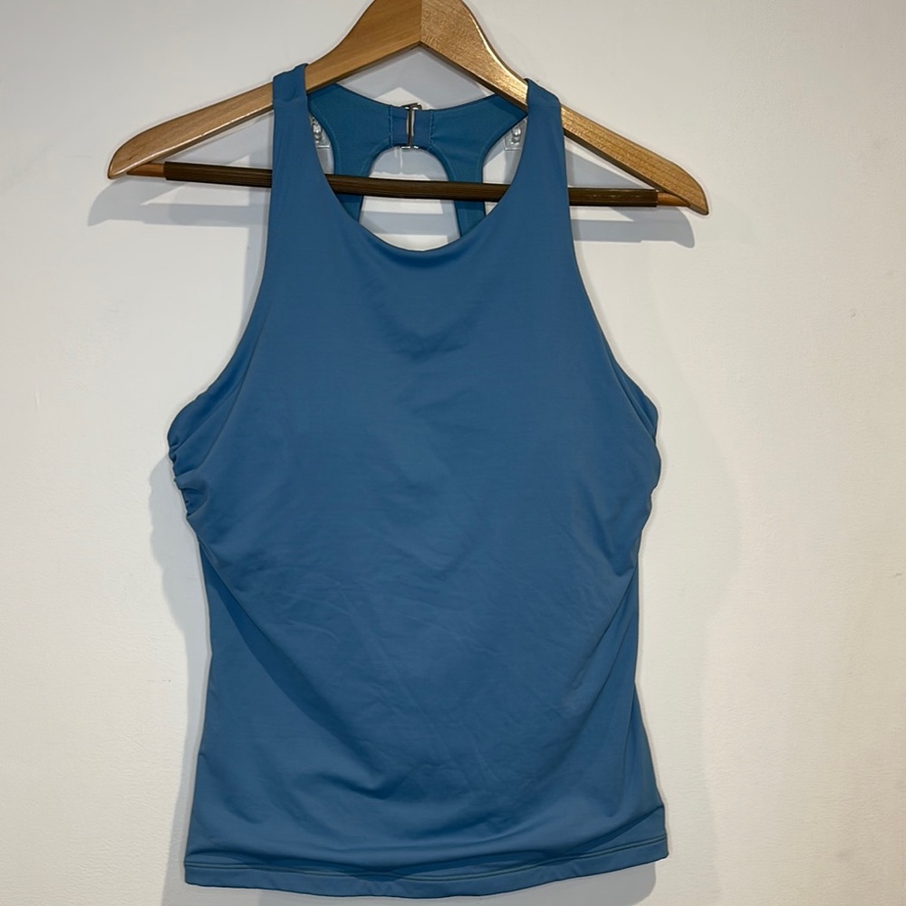 Blue Women's Swim Tank Top